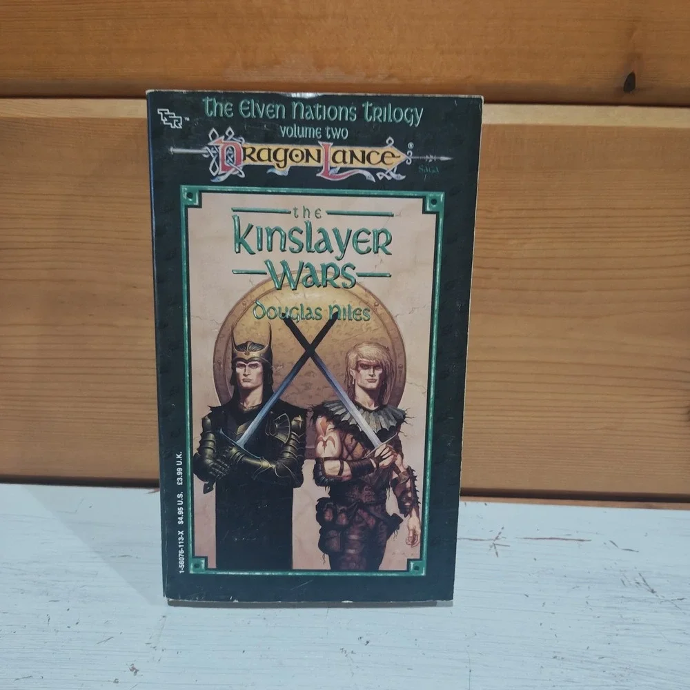 Lot of 10 Dragon Lance books Heroes Eleven Nations Linsha Kaz Huma Dargonesti